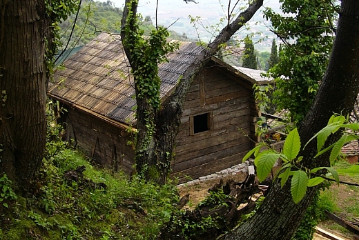 Legno Antico CHALET IN ROVERE PROVENIENTE SVIZZERA - 2