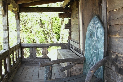 Legno Antico CHALET IN ROVERE PROVENIENTE SVIZZERA - 3
