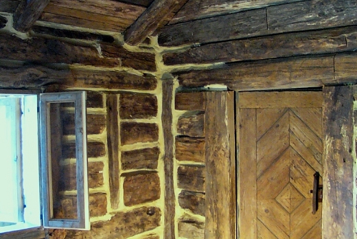 Legno Antico CHALET IN ROVERE PROVENIENTE SVIZZERA - 4