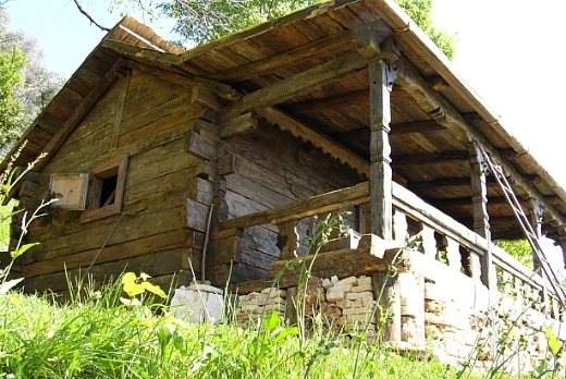 Legno Antico CHALET IN ROVERE PROVENIENTE SVIZZERA - 6