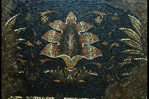 La Bottega delle Arti Antiche Mosaico romano con coccio-pesto - 4