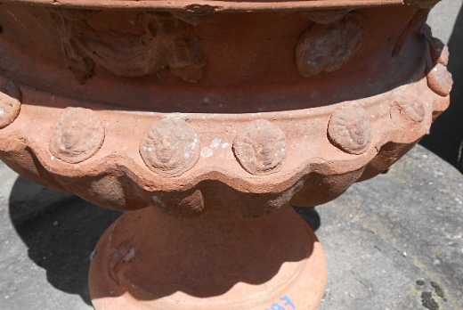Recuperando Brick and Stone Vaso in cotto antico - 2