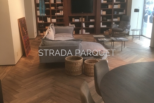 Strada Legnami & Parquet srl Rovere smoked spina di pesce all italiana - 6