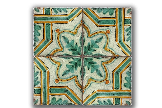 Ghenos Mattonella in maiolica - 2