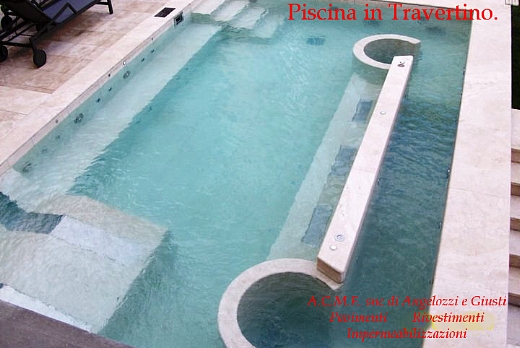 A.C.M.E. snc di Angelozzi e Giusti piscine in marmo - 1