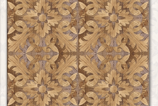 A P I - Antichi Pavimenti Italiani Parquet Artistici in legno - Modello FIORENTINO - 6