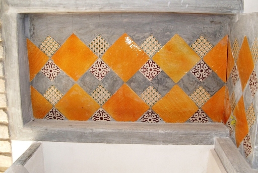 BON TON SRL cotto smaltato decorato 20x20 - 4