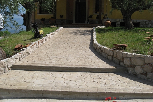 calcestruzzo stampato