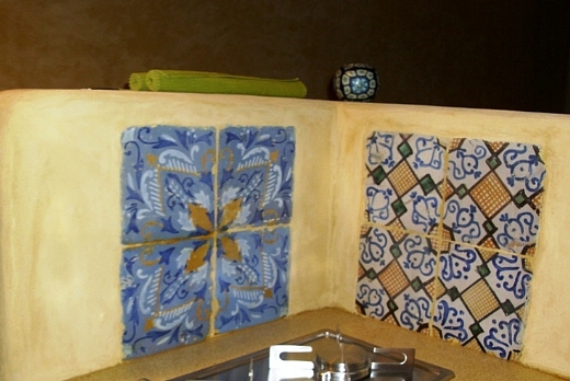 BON TON SRL cotto smaltato decorato 20x20 - 7