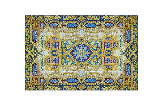 Ghenos Tappeto in maiolica - 1