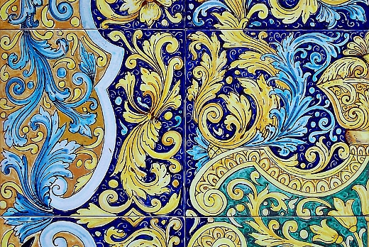 Ghenos Tappeto in maiolica - 2