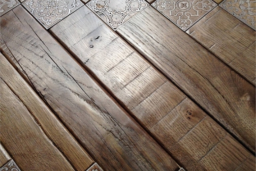 A P I - Antichi Pavimenti Italiani PARQUET A SPINA DI PESCE ARTISTICO - 2
