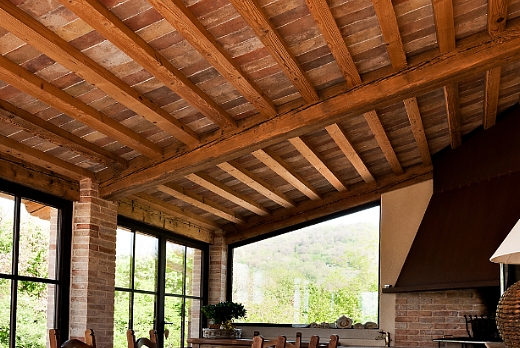 ANTICA EDILIZIA s.r.l. Travi e arcarecci in legno di recupero - 7