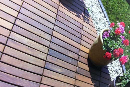 un angolo di paradiso in giardino