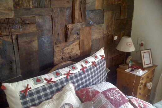 Legno Antico tavole di recupero in 1° e 2° patina - 7