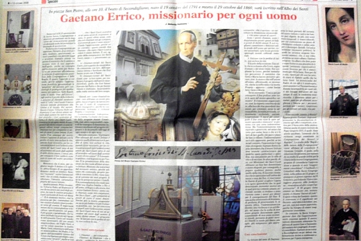 Nuova Stagione,mensile a cura della Diocesi di Napoli, 12 ottobre 2008